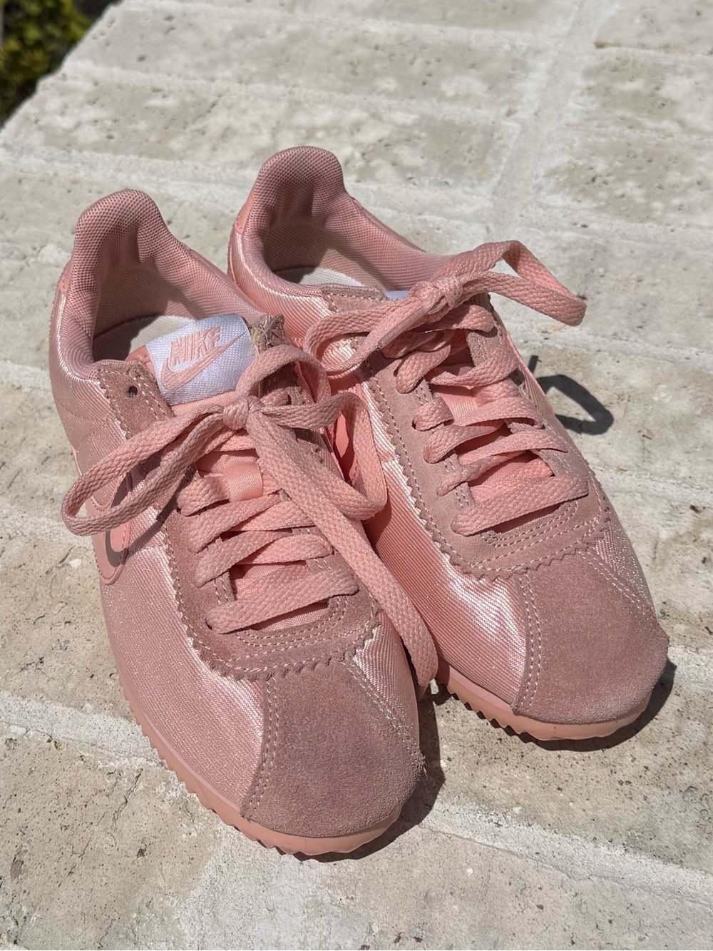 Nike Classic Cortez Blush Pink Sneakers Women’s 5 | Youth 3.5Y - Picture 8 of 9